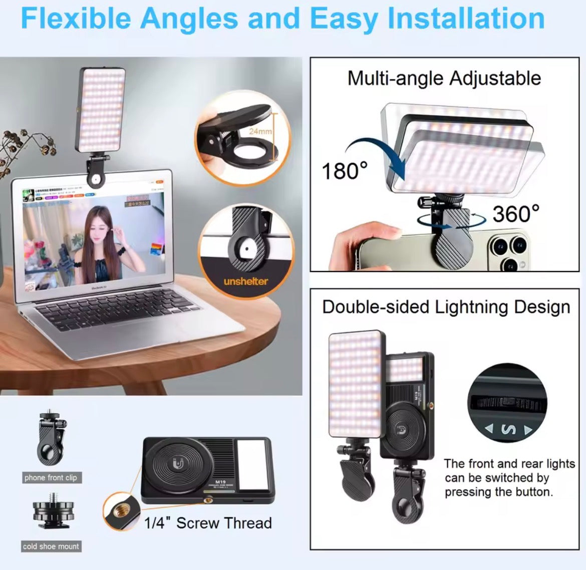 LED Magnetic Video Light